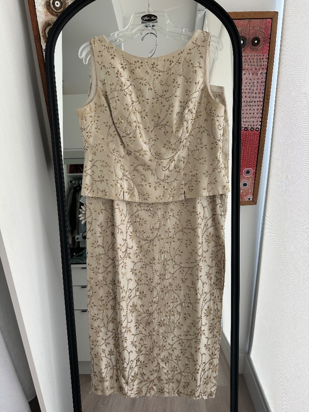 JS Collections 2 Piece Long Dress size 14